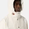 Anorak mit abnehmbarem Kapuzenfutter und Kinnriemen Anorak mit abnehmbarem Kapuzenfutter und Kinnriemen
