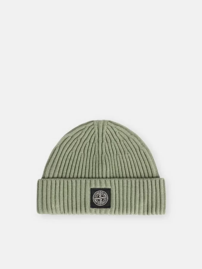 Beanie mit Compass-Logo-Patch Beanie mit Compass-Logo-Patch