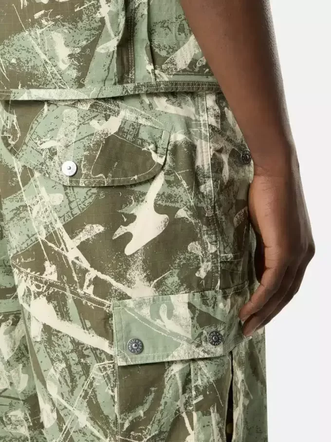 Bequeme Cargo-Bermudashorts mit Camouflage-Print Bequeme Cargo-Bermudashorts mit Camouflage-Print