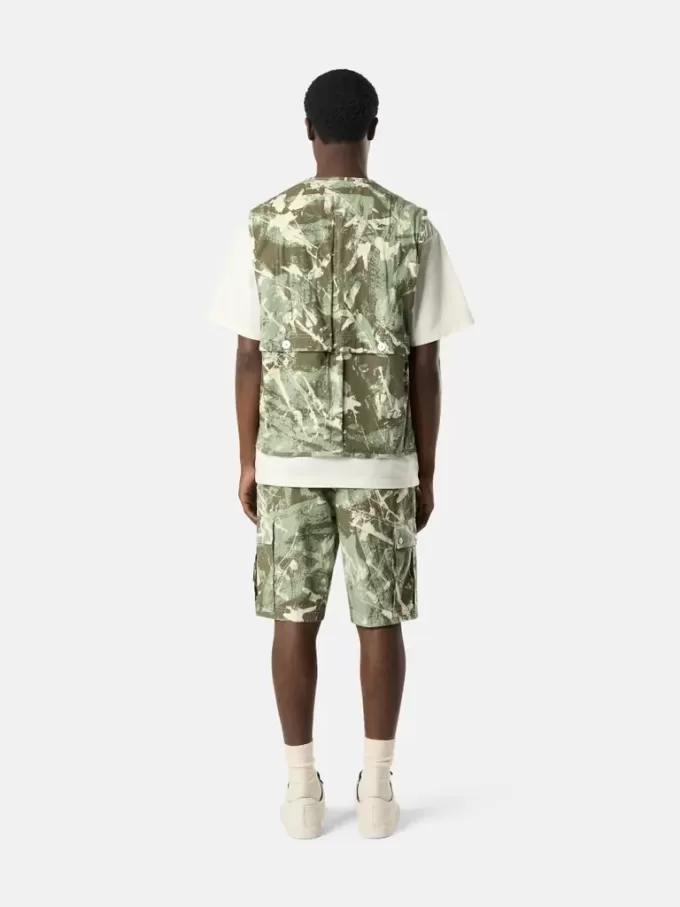 Bequeme Cargo-Bermudashorts mit Camouflage-Print Bequeme Cargo-Bermudashorts mit Camouflage-Print