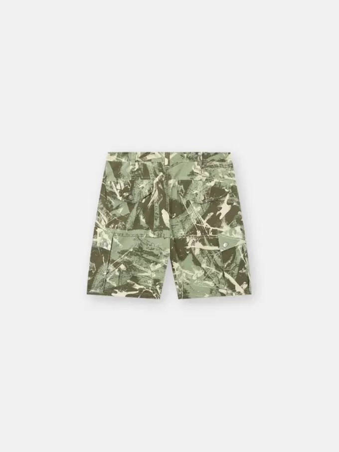 Bequeme Cargo-Bermudashorts mit Camouflage-Print Bequeme Cargo-Bermudashorts mit Camouflage-Print