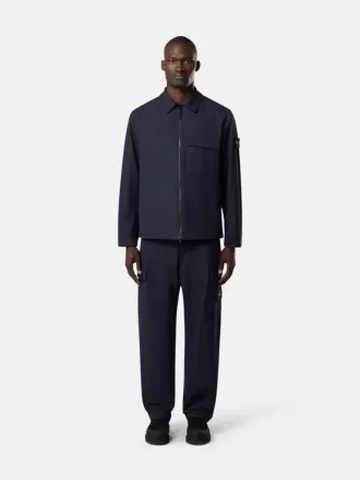 Bequemes Overshirt mit Brusttasche mit Zwickel Bequemes Overshirt mit Brusttasche mit Zwickel