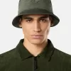 Bucket Hat mit Netzfutter und Compass-Stickerei Bucket Hat mit Netzfutter und Compass-Stickerei
