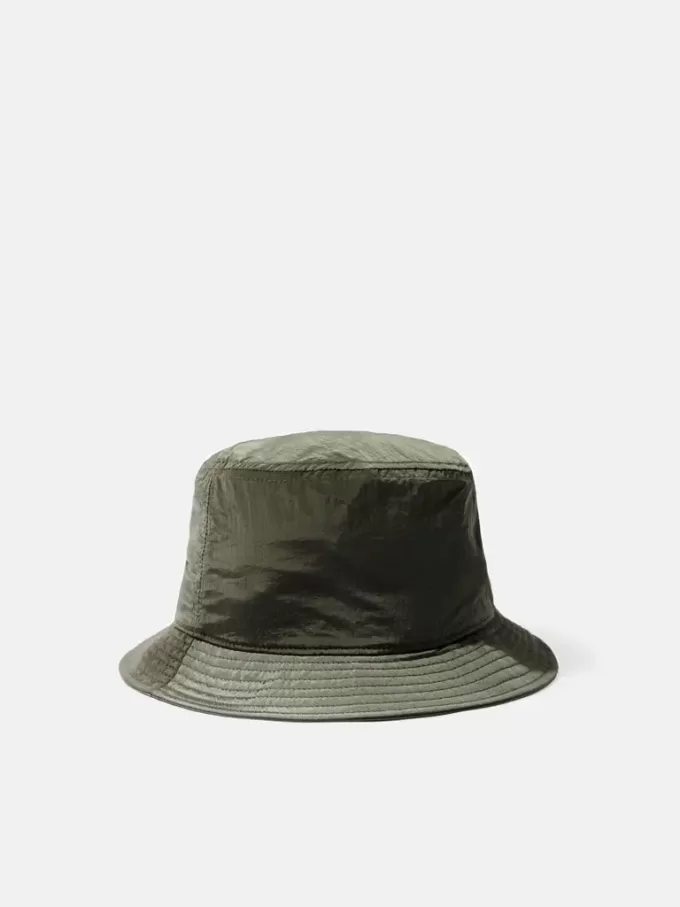 Bucket Hat mit Netzfutter und Compass-Stickerei Bucket Hat mit Netzfutter und Compass-Stickerei