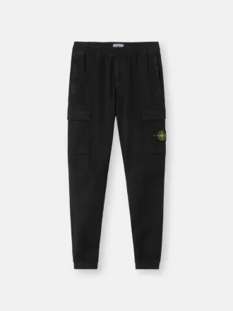 Cargohose mit normaler, konischer Passform und elastischem Bund Cargohose mit normaler, konischer Passform und elastischem Bund