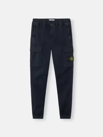 Cargohose mit normaler, konischer Passform und elastischem Bund