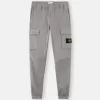 Cargohose mit normaler, konischer Passform und elastischem Bund