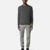 Cargohose mit normaler, konischer Passform und elastischem Bund