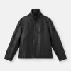 Coach-Jacke mit gepolstertem Futter und Druckknopftaschen Coach-Jacke mit gepolstertem Futter und Druckknopftaschen