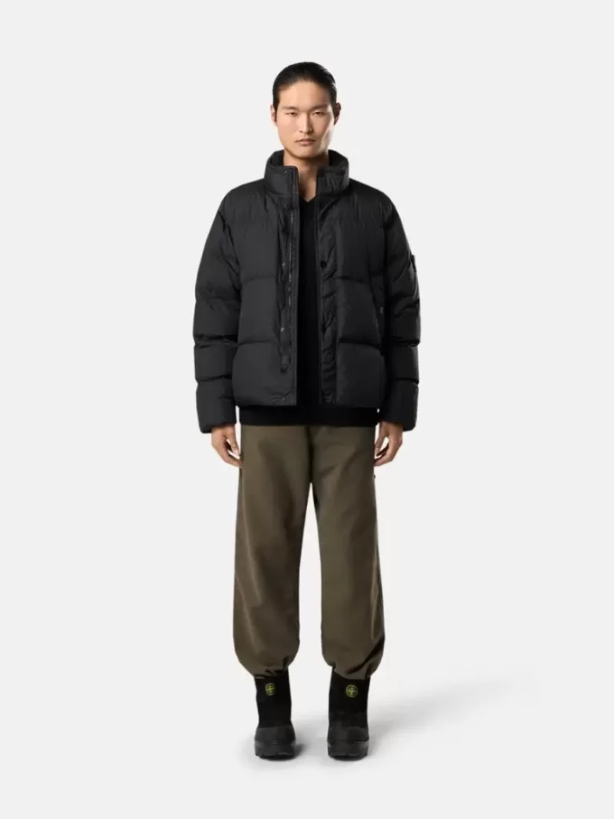 Daunenjacke mit Windschutz Daunenjacke mit Windschutz