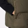 Daunenweste mit Windschutz und Reißverschlusstaschen Daunenweste mit Windschutz und Reißverschlusstaschen