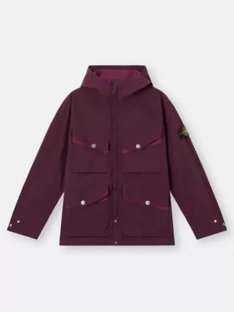 Feldjacke mit Kapuze, Anti-Drop- und Druckknopftaschen Feldjacke mit Kapuze, Anti-Drop- und Druckknopftaschen