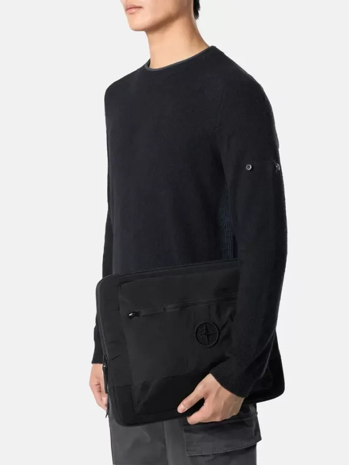 Gepolsterte Laptoptasche mit Taschen und Reißverschluss Gepolsterte Laptoptasche mit Taschen und Reißverschluss