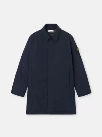 Gepolsterter Carcoat mit Anti-Drop- und Druckknopftaschen Gepolsterter Carcoat mit Anti-Drop- und Druckknopftaschen
