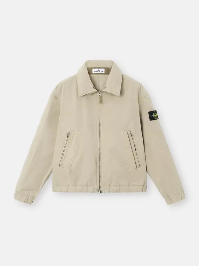 Hemdjacke mit Anti-Drop-Funktion und verdeckter Kapuze Hemdjacke mit Anti-Drop-Funktion und verdeckter Kapuze