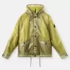 Jacke mit herausnehmbarem Futter und Polyurethan-Außenmaterial Jacke mit herausnehmbarem Futter und Polyurethan-Außenmaterial