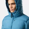 Kapuzen-Daunenjacke mit Windschutz Kapuzen-Daunenjacke mit Windschutz