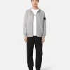 Kapuzen-Sweatshirt mit Kordelzugkapuze und Reißverschluss
