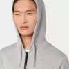 Kapuzen-Sweatshirt mit Kordelzugkapuze und Reißverschluss