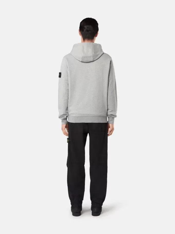 Kapuzen-Sweatshirt mit Kordelzugkapuze und Reißverschluss