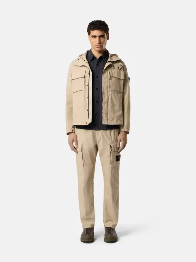 Kapuzenjacke mit Anti-Drop- und Brusttaschen Kapuzenjacke mit Anti-Drop- und Brusttaschen