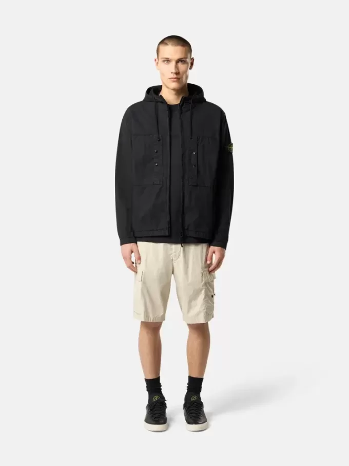 Kapuzenjacke mit Brusttaschen und Anti-Drop-Funktion Kapuzenjacke mit Brusttaschen und Anti-Drop-Funktion