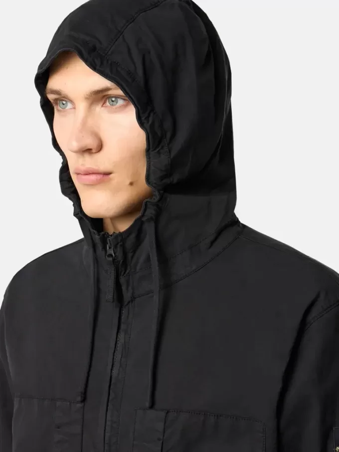 Kapuzenjacke mit Brusttaschen und Anti-Drop-Funktion Kapuzenjacke mit Brusttaschen und Anti-Drop-Funktion