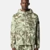 Kapuzenjacke mit Camouflage-Print und Anti-Drop-Beschichtung Kapuzenjacke mit Camouflage-Print und Anti-Drop-Beschichtung