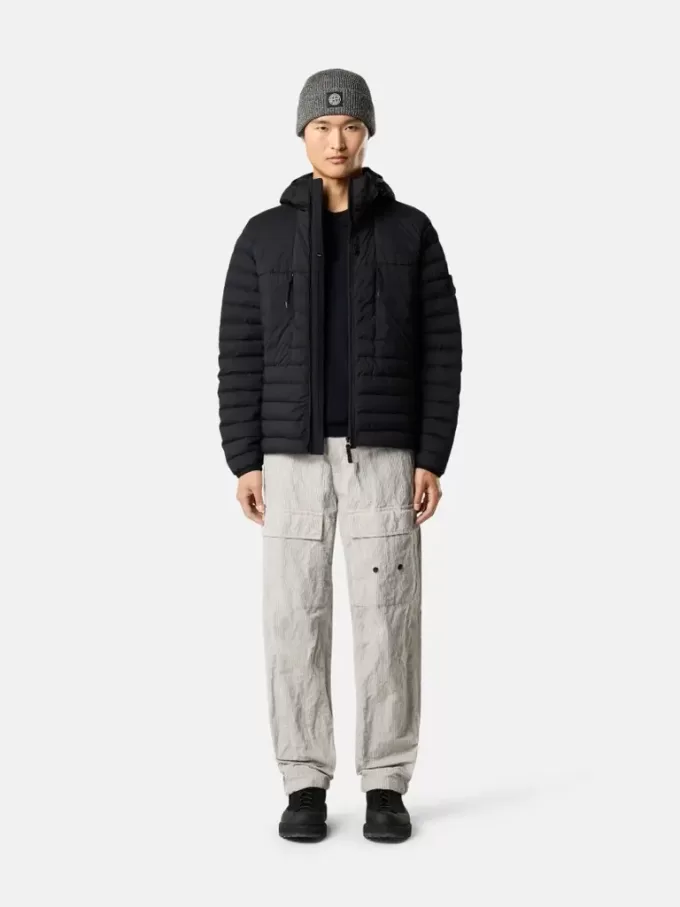 Kapuzenjacke mit nahtlosen Federtunneln und Anti-Drop-Funktion Kapuzenjacke mit nahtlosen Federtunneln und Anti-Drop-Funktion