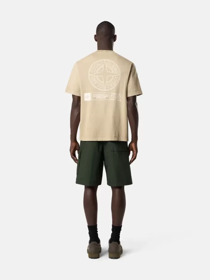 Kurzarm-T-Shirt in regulärer Passform mit „Industrial”-Aufdruck Kurzarm-T-Shirt in regulärer Passform mit „Industrial”-Aufdruck