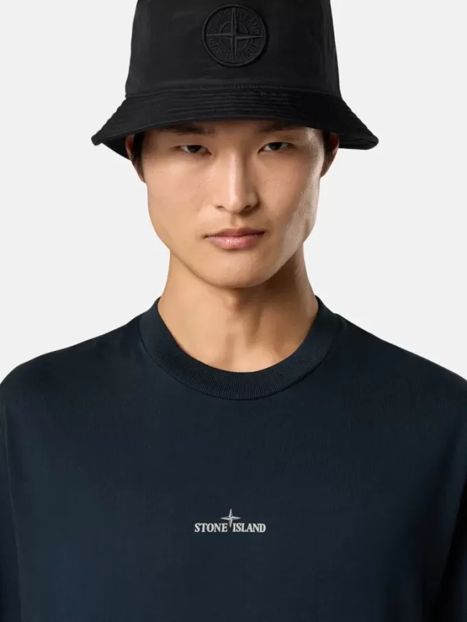 Kurzarm-T-Shirt in regulärer Passform mit „Industrial”-Aufdruck Kurzarm-T-Shirt in regulärer Passform mit „Industrial”-Aufdruck