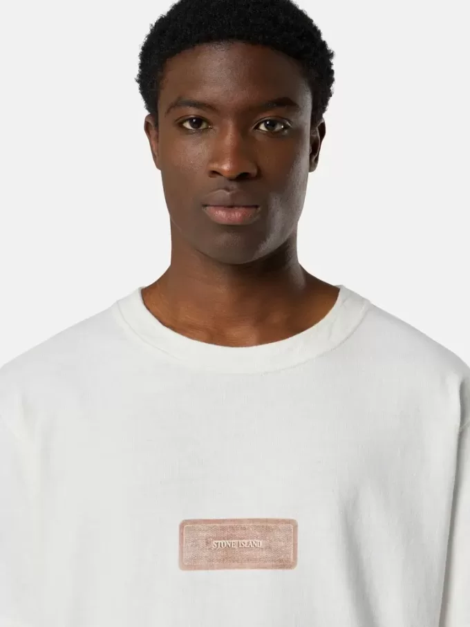 Kurzärmeliges T-Shirt in regulärer Passform mit archivinspiriertem Print Kurzärmeliges T-Shirt in regulärer Passform mit archivinspiriertem Print