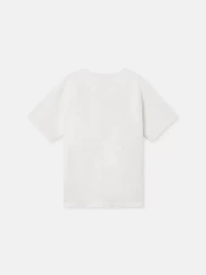Kurzärmeliges T-Shirt in regulärer Passform mit archivinspiriertem Print Kurzärmeliges T-Shirt in regulärer Passform mit archivinspiriertem Print