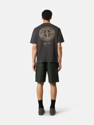 Kurzärmeliges T-Shirt in regulärer Passform mit „Bleeding Numbers”-Print Kurzärmeliges T-Shirt in regulärer Passform mit „Bleeding Numbers”-Print
