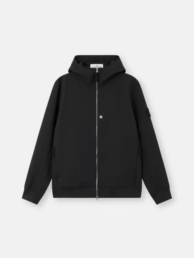 Leichte Kapuzenjacke mit wetterfester Membran Leichte Kapuzenjacke mit wetterfester Membran