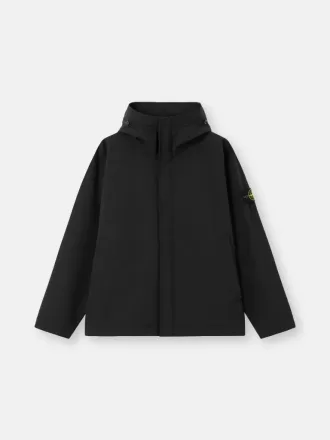 Leichter Parka mit Kapuze und wetterfester Membran