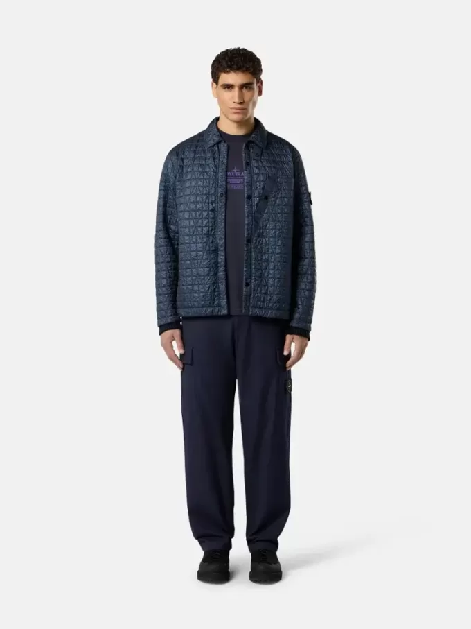 Lockere Cargohose mit Taschen und Kordelzug an den Beinabschlüssen