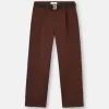 Lockere Chino-Hose mit Nylon-Gürtel