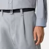 Lockere Chino-Hose mit Nylon-Gürtel