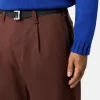 Lockere Chino-Hose mit Nylon-Gürtel