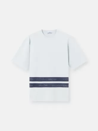 oversized fit t shirt mit kurzen rmeln und bedruckten streifen 1 1 330x440 - Oversized-Fit-T-Shirt mit kurzen &Auml;rmeln und bedruckten Streifen
