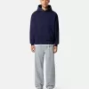 Oversized-Sweatshirt mit Kapuze und Kängurutasche
