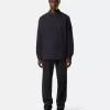 Polo-Sweatshirt in regulärer Passform mit Druckknopfverschluss Polo-Sweatshirt in regulärer Passform mit Druckknopfverschluss