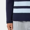 Pullover mit Rundhalsausschnitt, Brusttasche und Aufdruck Pullover mit Rundhalsausschnitt, Brusttasche und Aufdruck