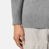 Pullover mit Rundhalsausschnitt, Raglanärmeln und gerippten Bündchen Pullover mit Rundhalsausschnitt, Raglanärmeln und gerippten Bündchen