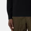 Pullover mit Rundhalsausschnitt und Details in Umkehrmaschen