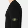 Pullover mit Rundhalsausschnitt und gerippten Bündchen