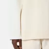 Pullover mit Rundhalsausschnitt und kontrastierenden Ziernähten Pullover mit Rundhalsausschnitt und kontrastierenden Ziernähten