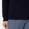 Pullover mit Rundhalsausschnitt und Ziernähten