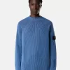 Pullover mit Stehkragen und Vanisé-Rippstruktur Pullover mit Stehkragen und Vanisé-Rippstruktur